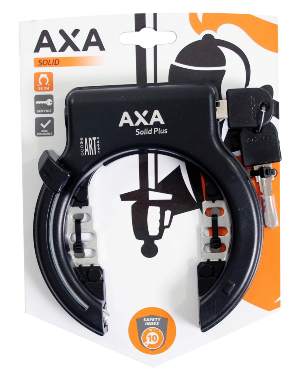 Antivol vélo intégré AXA SOLID PLUS 