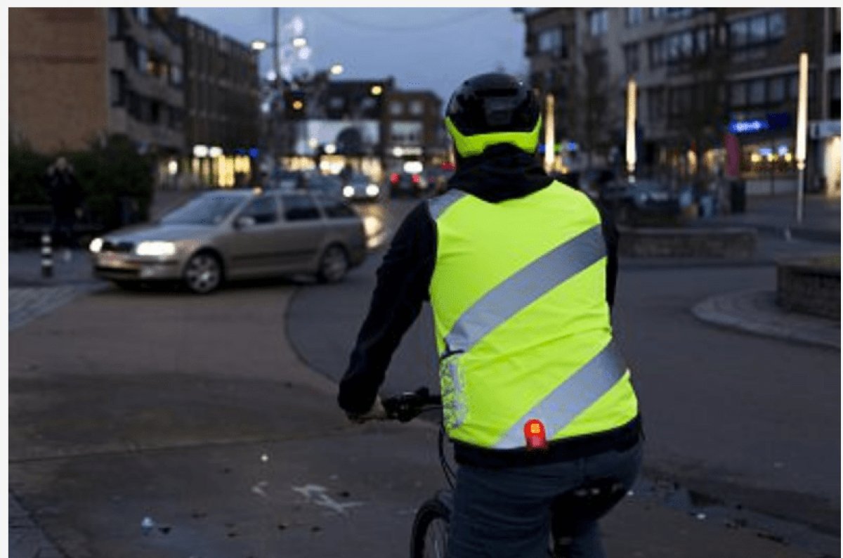 WOWOW Gilet Jaune enfant pour plus de sécurité à vélo sur Mes Vélos  Hollandais !